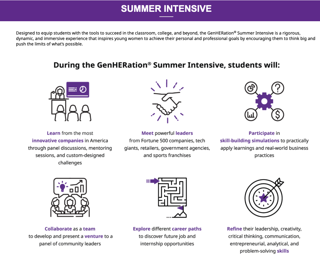 GenHerationSummer Intensive at Sidwell Summer in Washington, DC - join us for a great experience